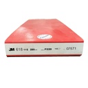 3M 618 feuille abrasive Hookit P220 115 x 280mm 10 trous