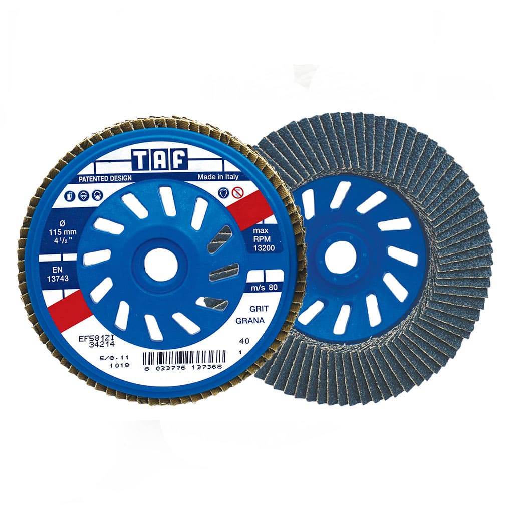 TAF flap disc EOLO 85Z P40 125 x 22mm