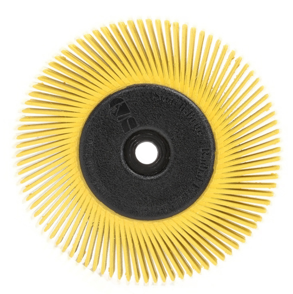 3M BB-ZB 27606 radial bristle type A P80 jaune 150mm