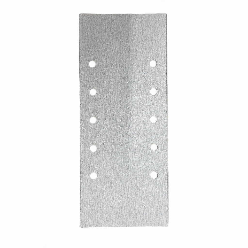 3M 618 feuille abrasive Hookit P240 115 x 280mm 10 trous