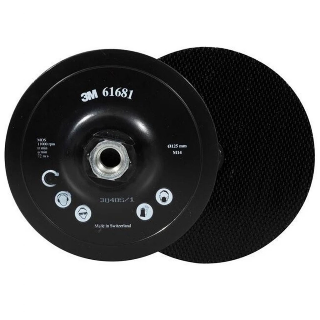 3M 61681 plateau de support Hookit pour disques SCD 125mm M14