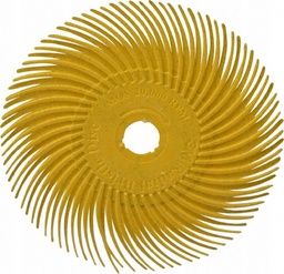 [00898] 3M RB-ZB 30126 radial bristle type C P80 yellow 75mm