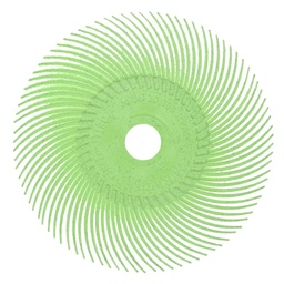 [15349] 3M RB-ZB 30132 radial bristle type C 1mic light green 75mm