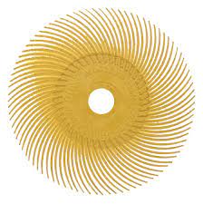 [00895] 3M RB-ZB 30118 radial bristle type C P80 yellow 50mm