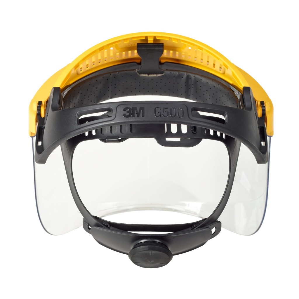 3M G500V5F11-GU combinaison serre-tête industriel jaune, avec visière