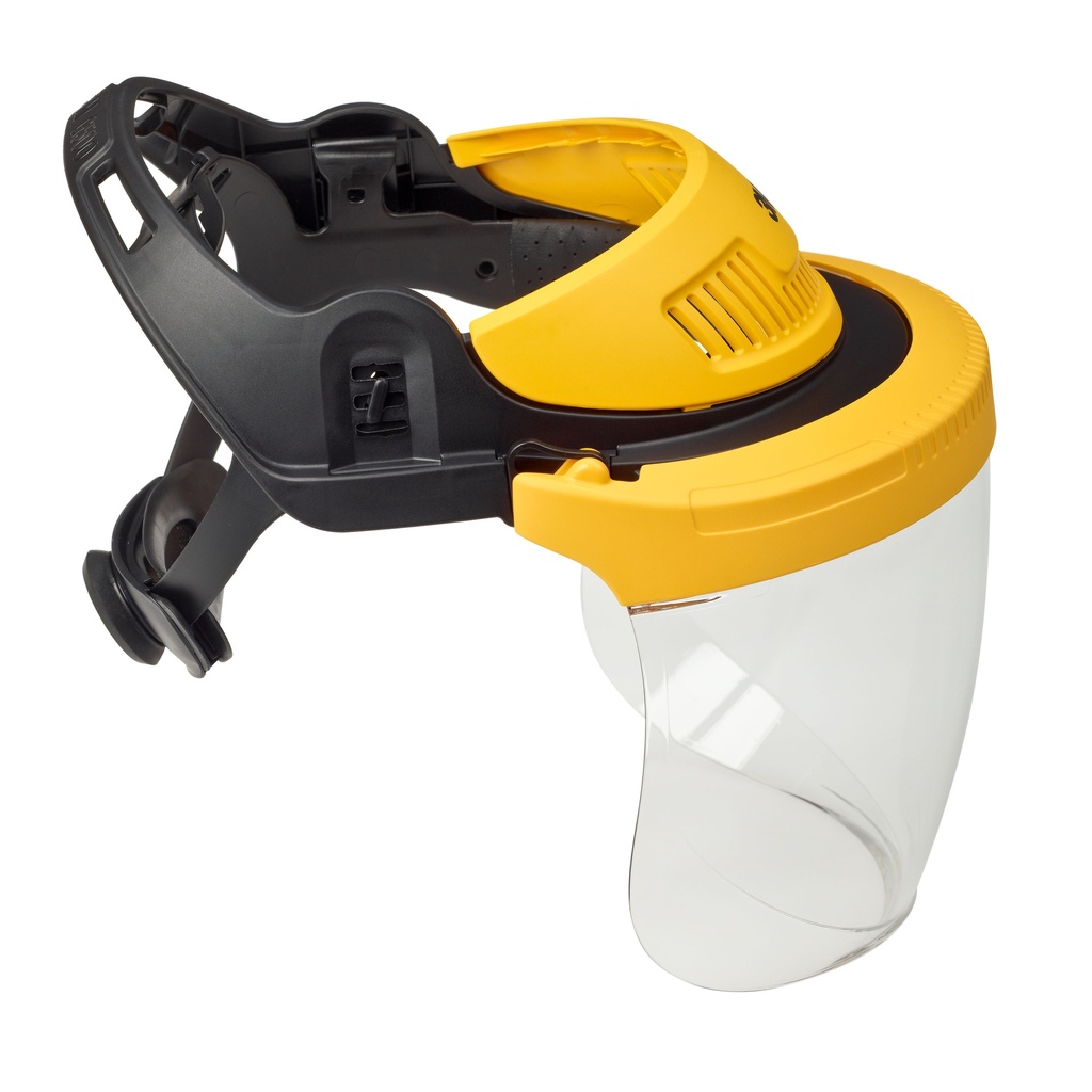 3M G500V5F11-GU combinaison serre-tête industriel jaune, avec visière