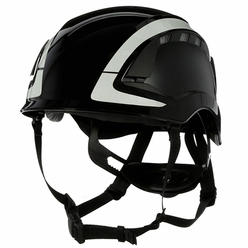 3M X5012V-CE casque de protection SecureFit noir, ventilé