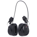 3M PELTOR HRXS220P3E casque radio FM WORKTUNES Pro, noir, monté sur casque, 31dB