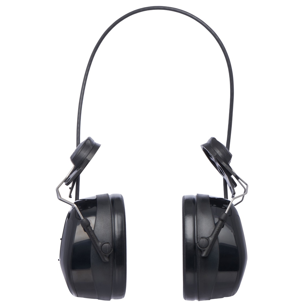 3M PELTOR HRXS220P3E casque radio FM WORKTUNES Pro, noir, monté sur casque, 31dB