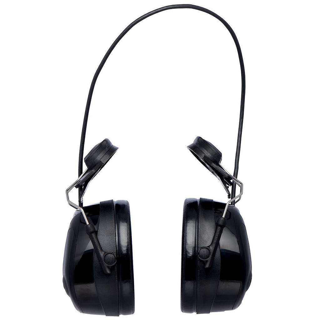 3M PELTOR MT13H221P3E casque antibruit PROTAC III monté sur casque, noir, 31dB