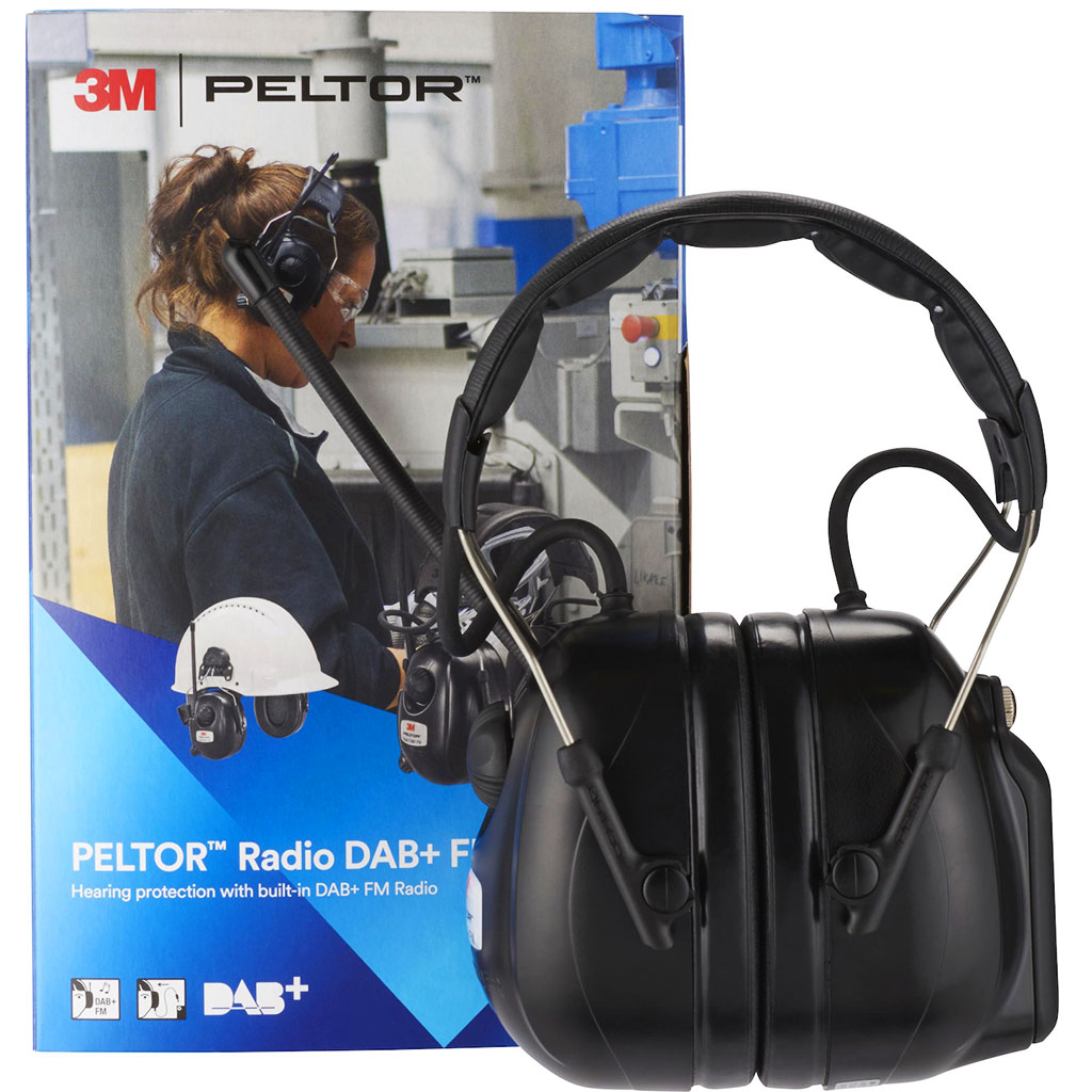 3M PELTOR HRXD7A-01 casque antibruit avec radio, 31dB