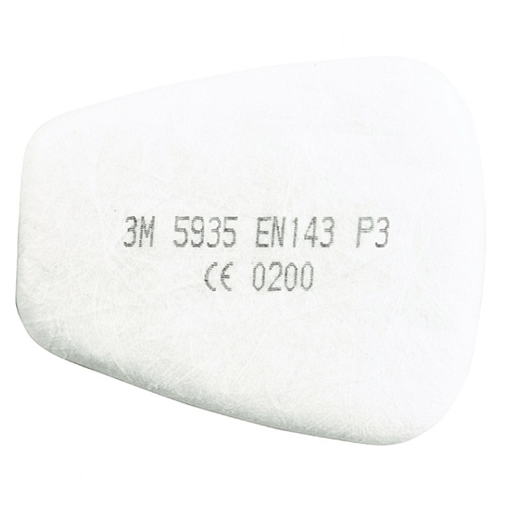 3M 5935 filtre antipoussière P3R pour masque série 6000 et 7000