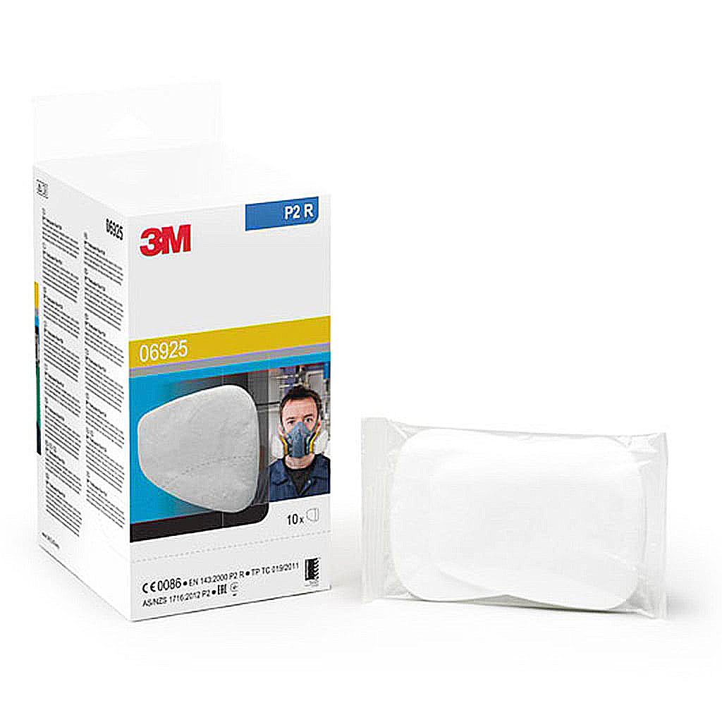 ​​​3M 6925 Filtre antipoussière P2R AAD pour masque 6000 et 7000