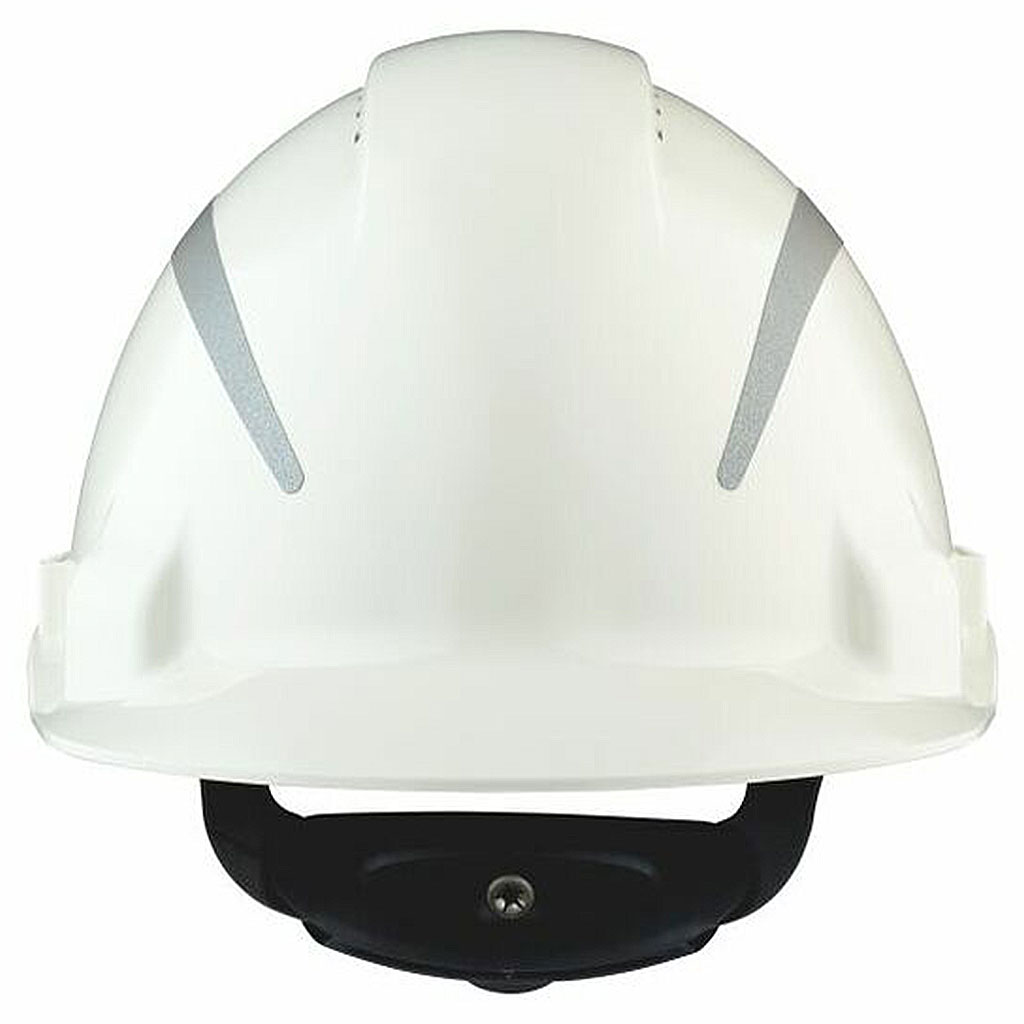 3M G3000NUV-R-VI casque de protection avec indicateur UV, blanc, ventilé