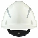 3M G3000NUV-R-VI casque de protection avec indicateur UV, blanc, ventilé