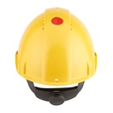 3M G3000 casque de protection avec indicateur UV, jaune, ventilé