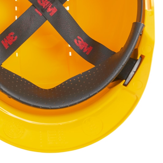 3M G3000 casque de protection avec indicateur UV, jaune, ventilé