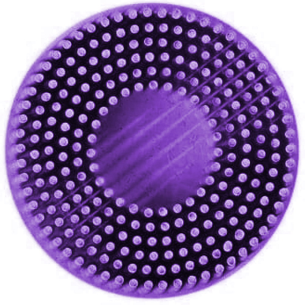 3M RD-ZB 07537 radial bristle P36 violet 75mm