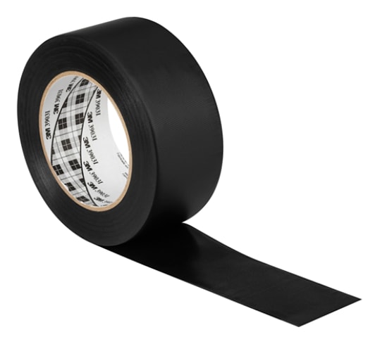3M 3903i ruban adhésif toilé noir 0.15 50mm x 50m