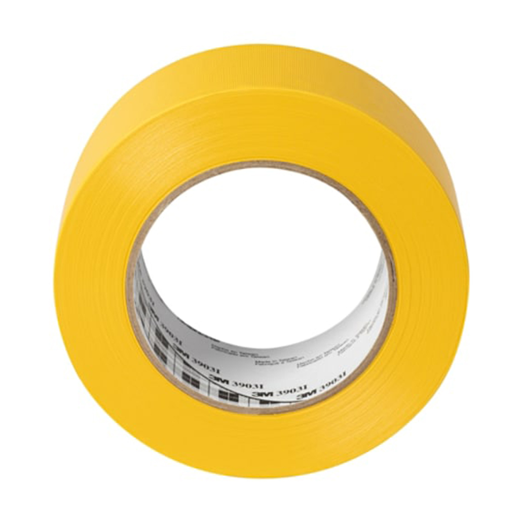 3M 3903i ruban adhésif toilé jaune 0.15 50mm x 50m