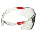 3M SF501SGAF-RED-EU lunettes de sécurité SECUREFIT, verre incolore