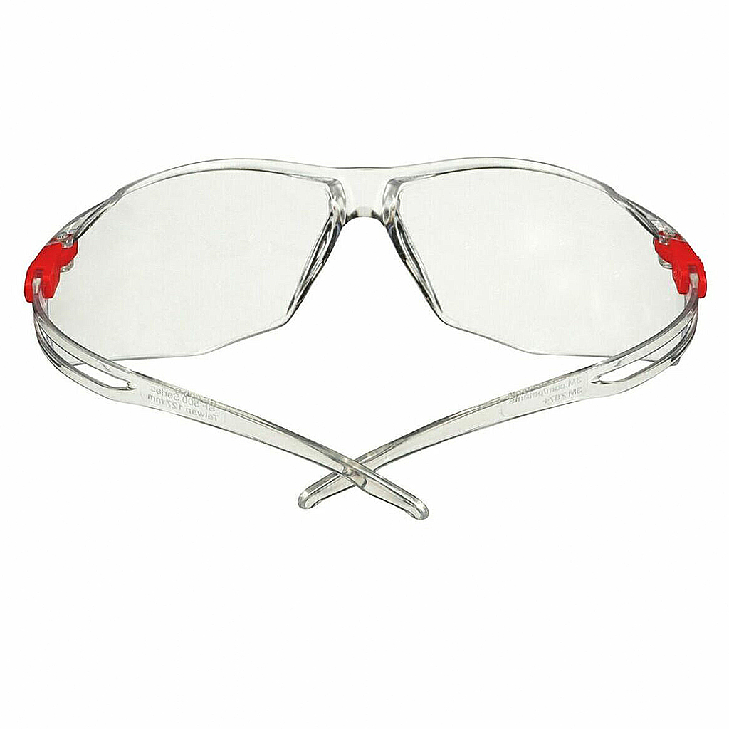 3M SF501SGAF-RED-EU lunettes de sécurité SECUREFIT, verre incolore