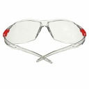 3M SF501SGAF-RED-EU lunettes de sécurité SECUREFIT, verre incolore