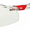 3M SF501SGAF-RED-EU lunettes de sécurité SECUREFIT, verre incolore