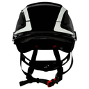 3M X5012V-CE casque de protection SecureFit noir, ventilé