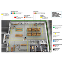 3M 971L ruban adhésif vinyle jaune 0.43 50mm x 33m