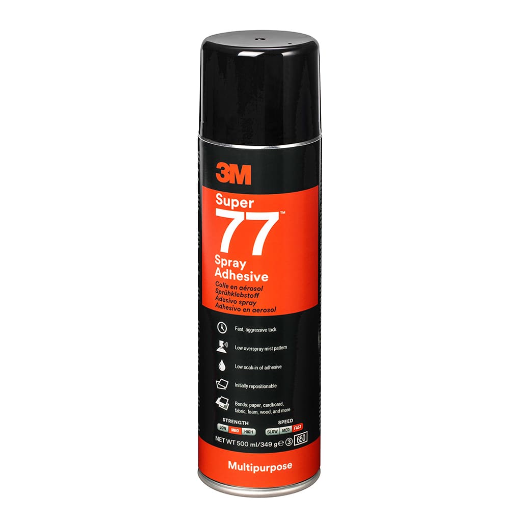 3M Kleber 77 Scotch-Weld Mehrzweckspray transparent, 500ml