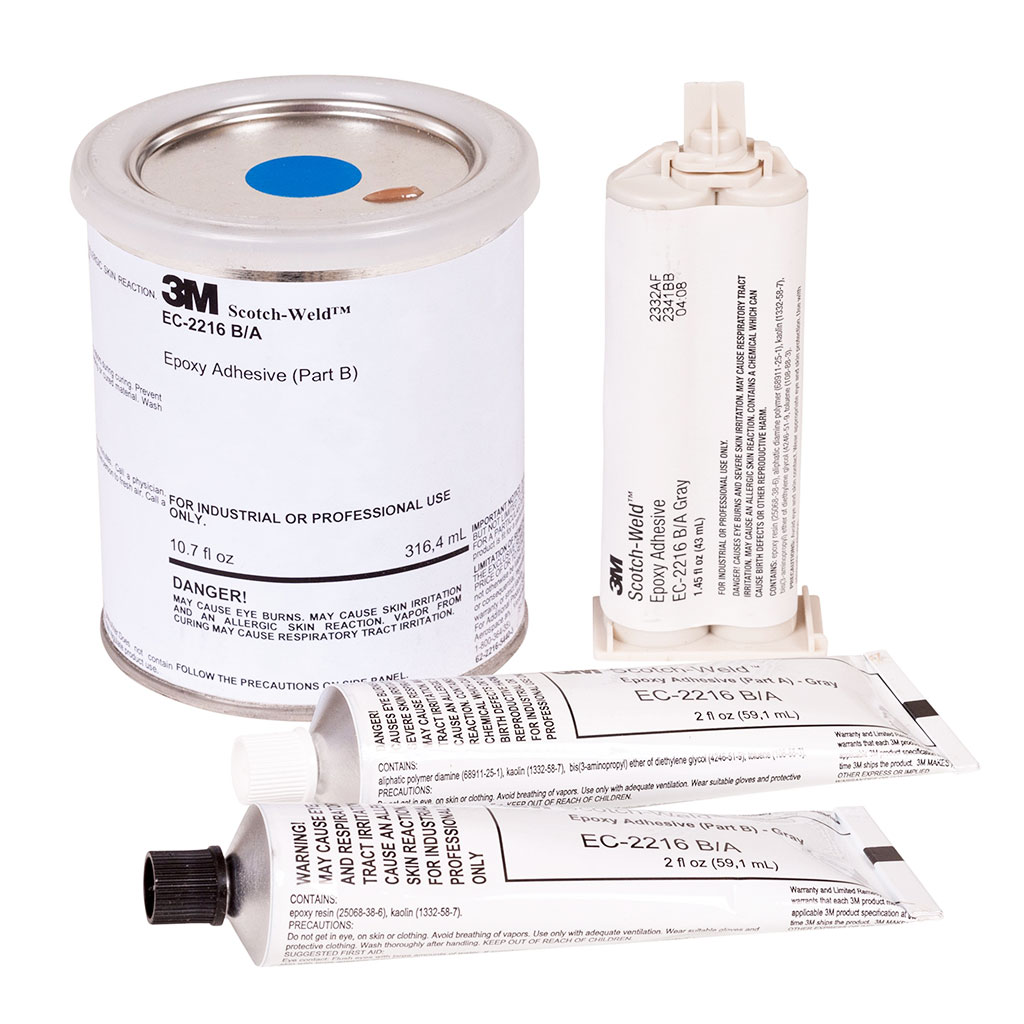 3M colle 2216 B/A structurale époxyde gris, kit 2 x 135ml