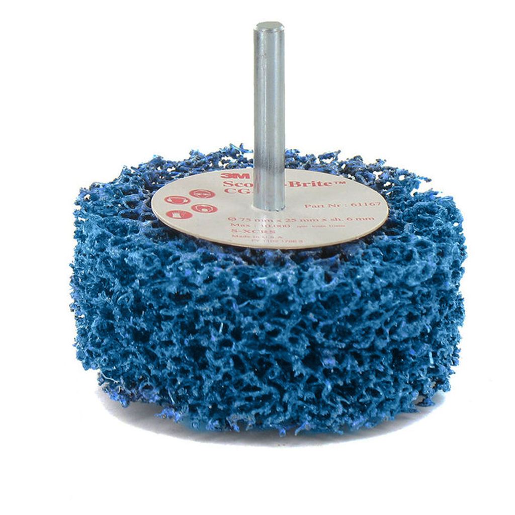 3M CG-ZS Clean & Strip Disc Extra-Coarse 75 x 25mm Schaft 6mm