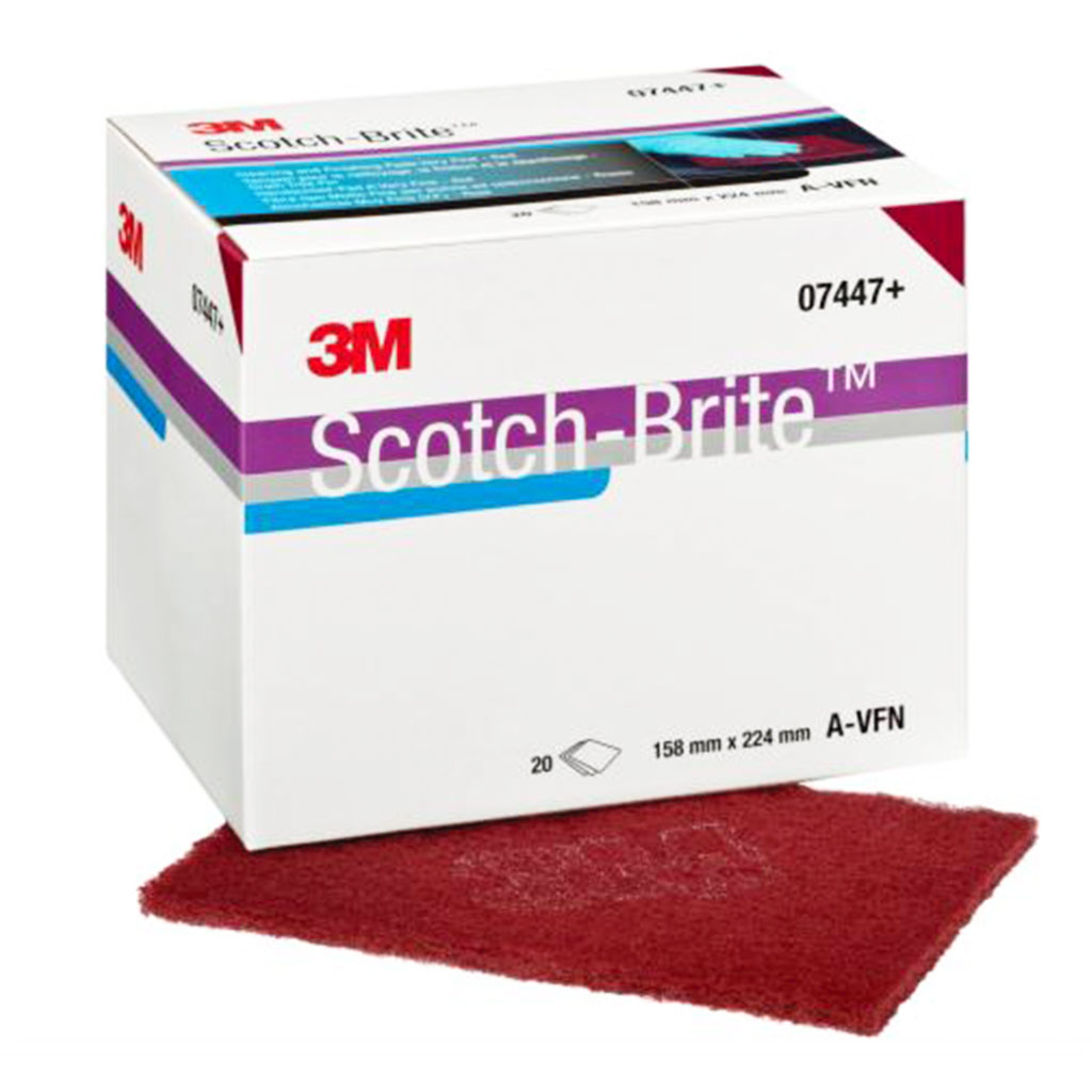 3M CF-HP 7447 Pad Scotch-Brite A-Very Fine, 158 mm x 224mm