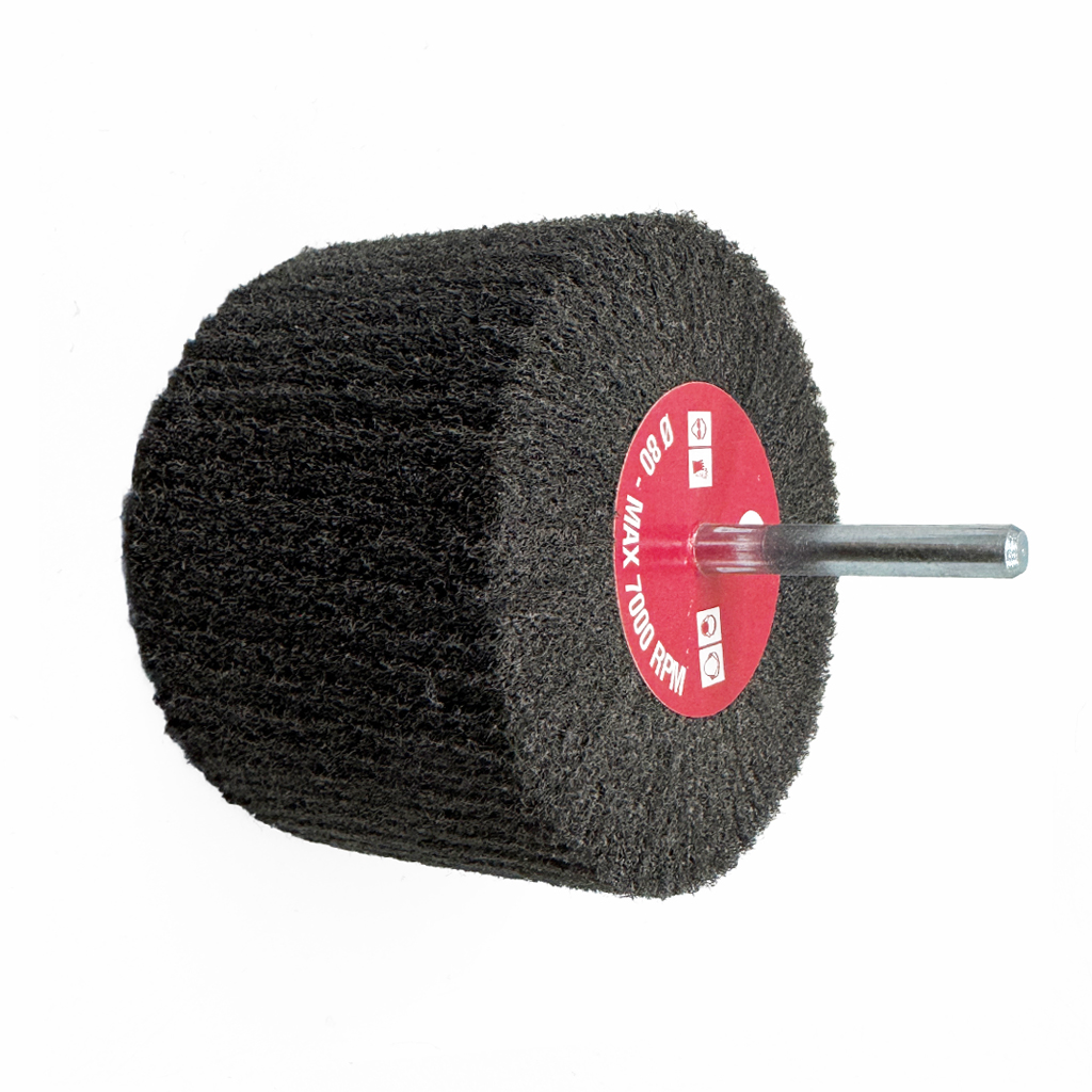 ALCO FF-ZS Lamellenrad S Ultrafein 80 x 50mm, Schaft 6mm