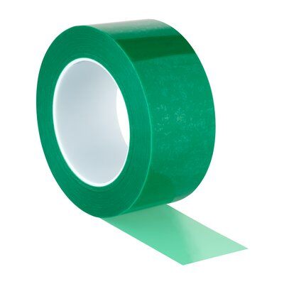 3M 851 ruban adhésif polyester vert 0.10 50mm x 66m