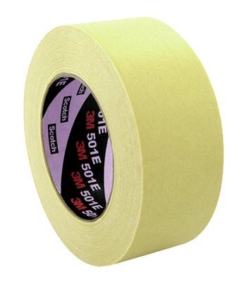3M 501E Chamois Crepe Paper Masking Tape 0.171 24mm x 50m
