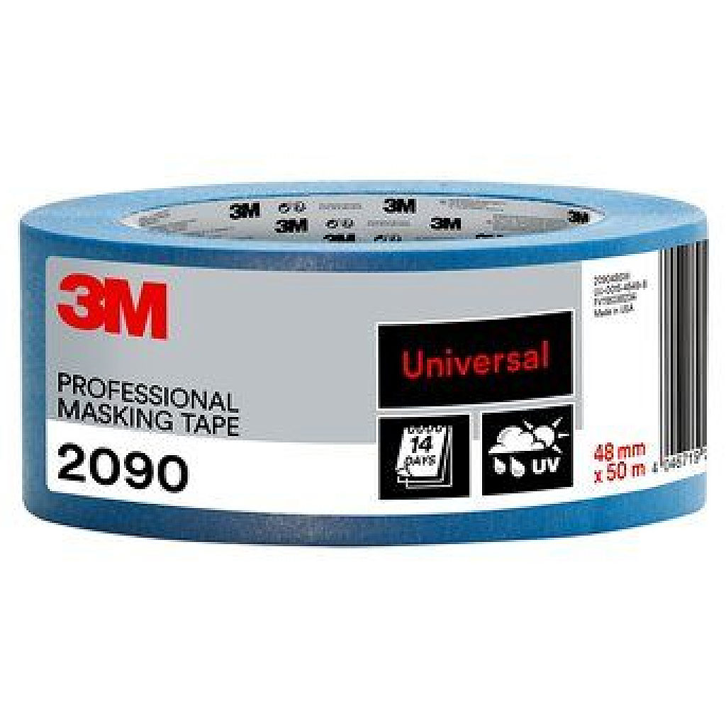 3M 2090 ruban de masquage professionnel bleu 0.13 48mm x 50m