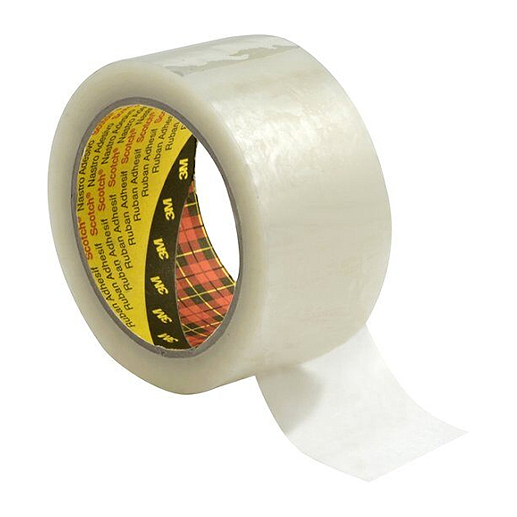 3M 3707 transparent PP packaging tape 0.055 50mm x 66m