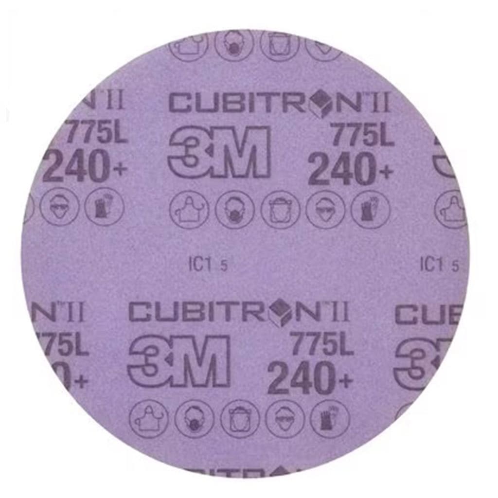 Disco 3M 775L Hookit Cubitron II P120 150mm senza fori