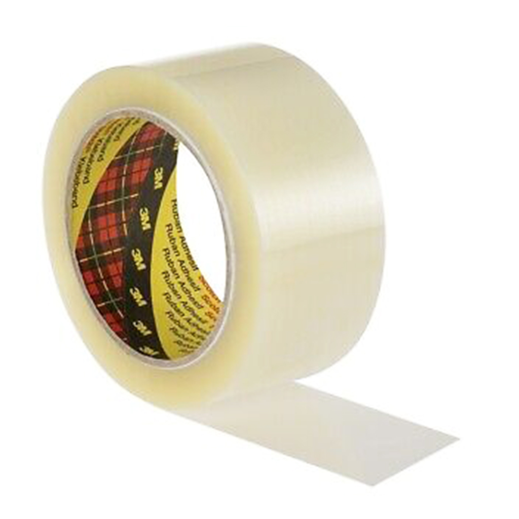 3M 313 ruban d'emballage en PP transparent 0.065 50mm x 66m
