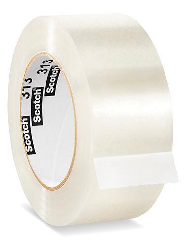3M 313 ruban d'emballage en PP transparent 0.065 50mm x 66m