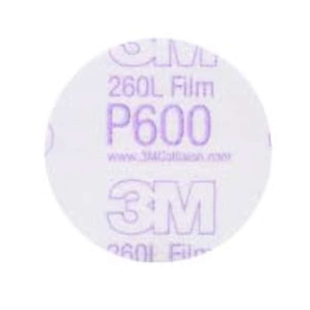 3M 260L disco di microfinitura Hookit P600 75mm