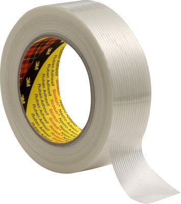 3M 8956 transparent filament adhesive tape 0.12 25mm x 50m