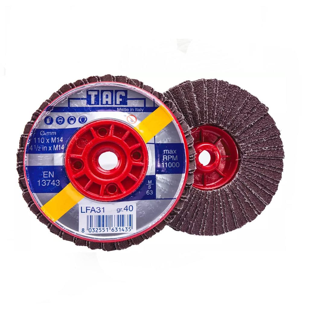 TAF flap disc LFA31 60 110mm M14