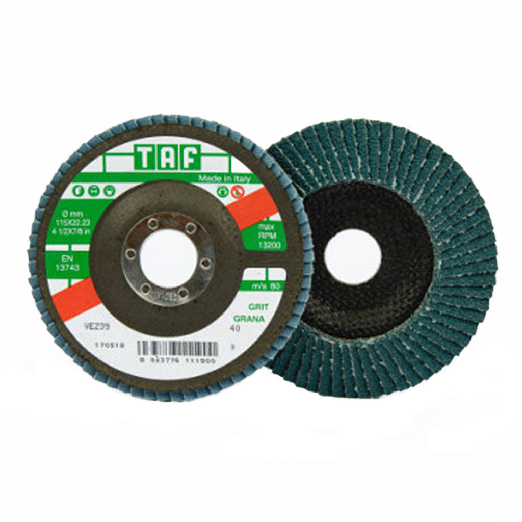 TAF flap disc VEZ51 P40 125 x 22mm