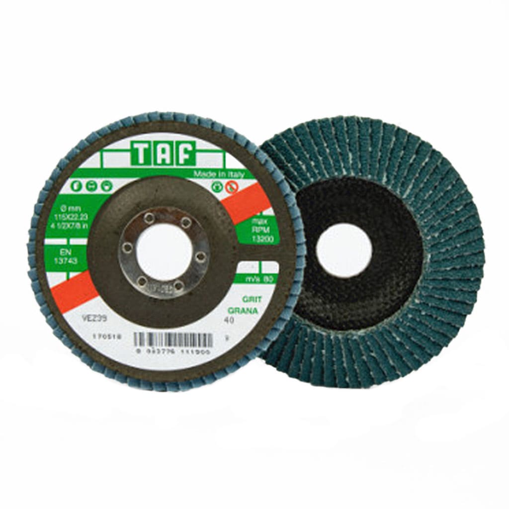 TAF flap disc VEZ39 40 115 x 22mm