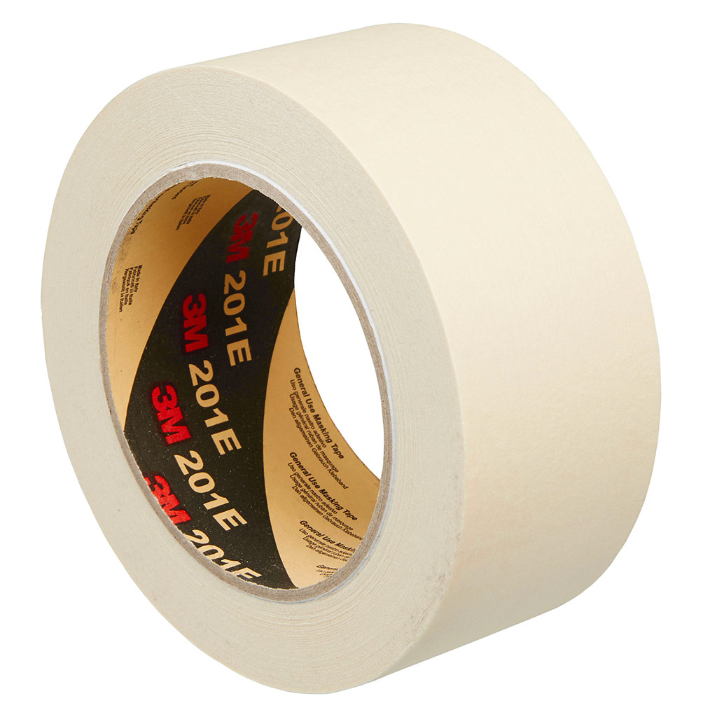 3M 201E beige crepe paper masking tape 0.13 36mm x 50m