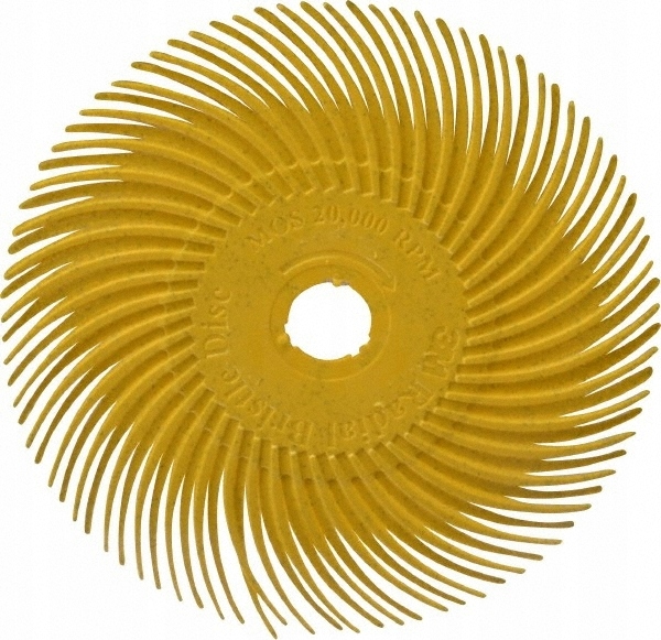 3M RB-ZB 30126 radial bristle type C P80 jaune 75mm