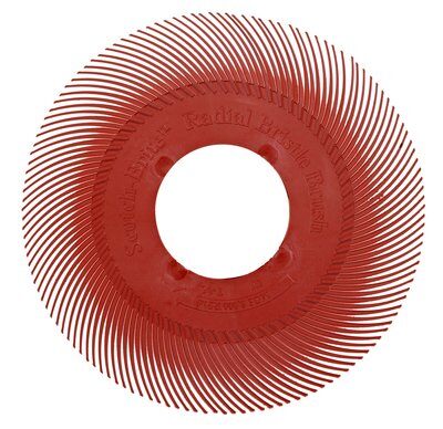 3M RB-ZB 33057 recharge radial bristle type C P220 rouge 150mm